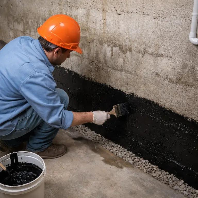 Crawl space encapsulation and basement waterproofing